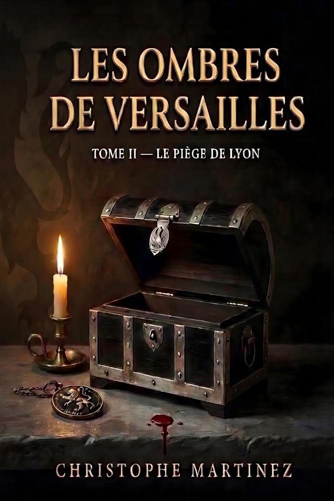 Couverture : Les Ombres de Versailles — Les Ombres de Versailles, Tome II